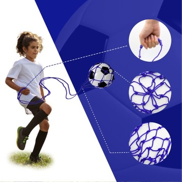 Футбольный тренажер для ударов ногами Гибкий, армированный нейлон, SP