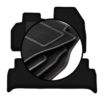 Velurové koberce komplet pro: Renault Grand Scenic III minivan (2009-2016)