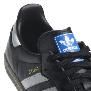 ЖЕНСКАЯ ОБУВЬ ADIDAS ORIGINALS SAMBA OG B75807 ЧЕРНАЯ