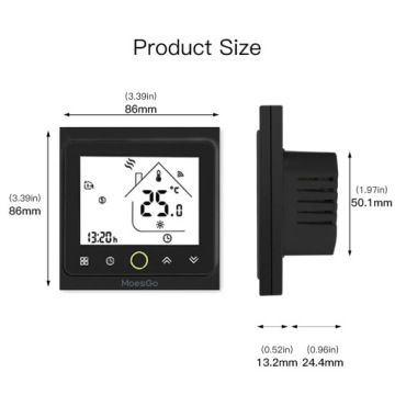 Wi-Fi-термостат для водяного напольного отопления GA LCD