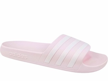 ADIDAS ADILETTE SHOWER KLAPKI PLAŻOWE BASEN RÓŻOWE