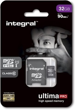 INTEGRAL ULTIMA PRO KARTA MICRO SDHC CL10 32GB