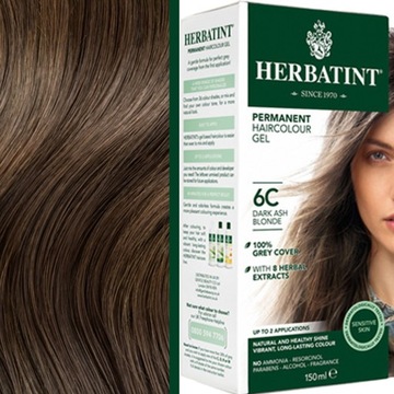 Farba Herbatint 6C Ciemny Popielaty Blond 150ml