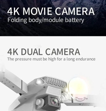 Складной дрон с двойной камерой Препятствия Мобильный фильтр Красота