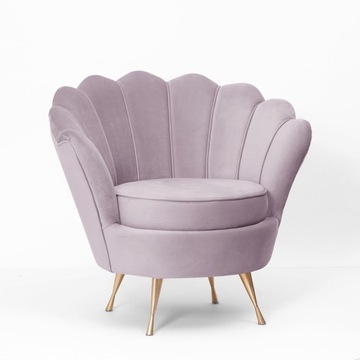 Гламурное мягкое кресло Shell