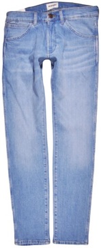 WRANGLER spodnie REGULAR skinny BLUE jeans BRYSON _ W29 L32