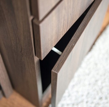 Бампер TITUS серый - PUSH LATCH Proakces