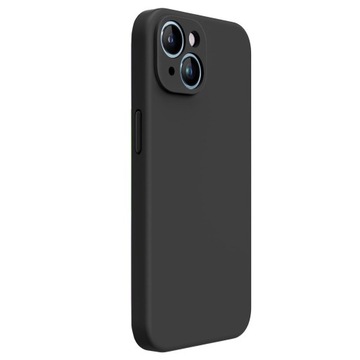 Etui do iPhone 14 / iPhone 13 | CANDY CASE | Silikonowe Matowe Czarne