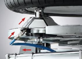 Безложечный шиномонтажный станок Beissbarth MS 650 S V8 MAGIC FINGER