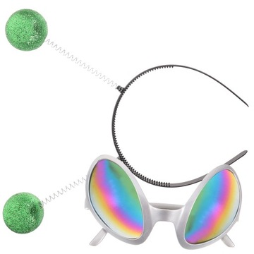 OKULARY IMPREZY ALIEN AKCESORIA PASEK COSPLAY