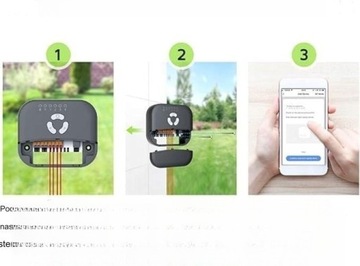 Sterownik nawadniania Ogrodu 6 STREF WiFi Tuya Smart Z ZASILACZEM !!!