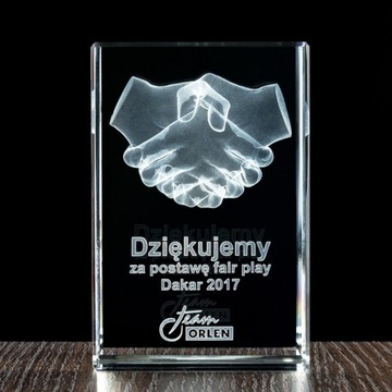 3D СТАТУЭТКА, подарок сотруднику, РУКОПОЖАЕНИЕ