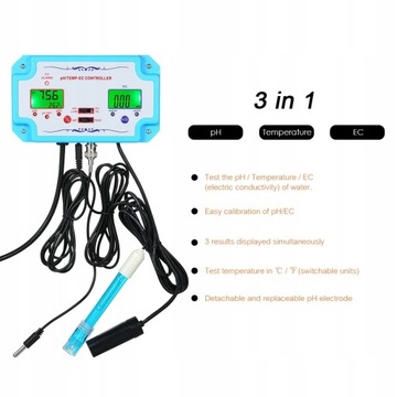 цифровой тестер качества голубой воды