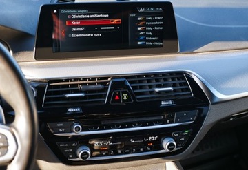 BMW Seria 5 G30-G31 Touring 520d 190KM 2018 BMW 520d xDrive M-Pakiet Krajowy Full-Led 19” Virtual F1 kamera Carplay NFC, zdjęcie 17