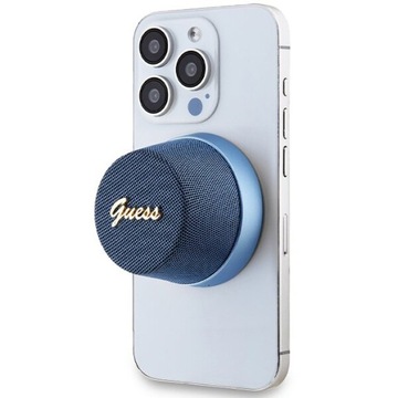 GUESS BLUETOOTH ДИНАМИК GUWSC3ALSMB ПОДСТАВКА МАГНИТНЫЙ СЦЕНАРИЙ МЕТАЛЛ СИНИЙ
