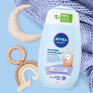 NIVEA BABY Увлажняющее молочко перед сном 200 мл