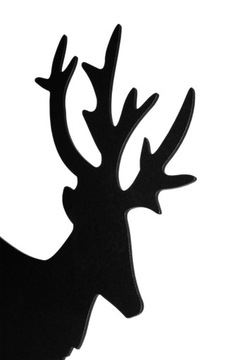 Металлическое РОЖДЕСТВЕНСКОЕ ОРНАМЕНТ ОЛЕНЬ ЛОФТ