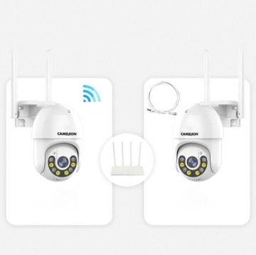 НАРУЖНАЯ ПОВОРОТНАЯ WIFI IP-КАМЕРА НАБЛЮДЕНИЯ С ЗУМОМ