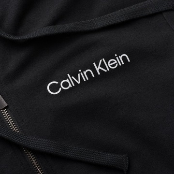 Calvin Klein bluza damska czarna rozpinana z kapturem QS6759E- UB1 S