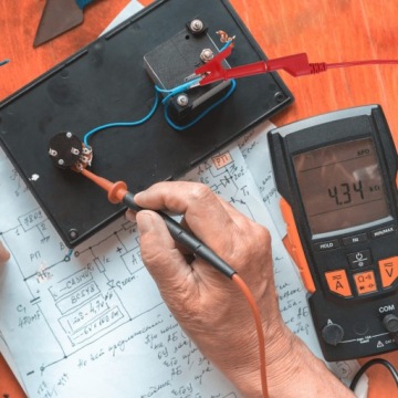 Измерительные провода для мультиметра длиной 1 м, 4 мм, двусторонние + 10 зажимов типа «крокодил»