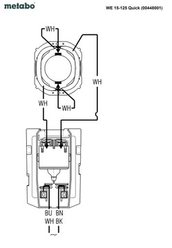Электронный модуль Metabo для WE 15-125 Quick