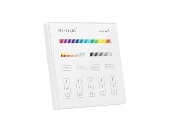 Panel Mi-Light LED RF Radiowy 230V AC CCT RGB RGBW