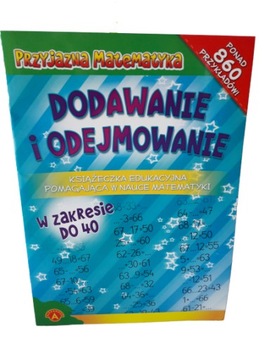 Książeczka odejmowanie, dodawanie w zakresie 40