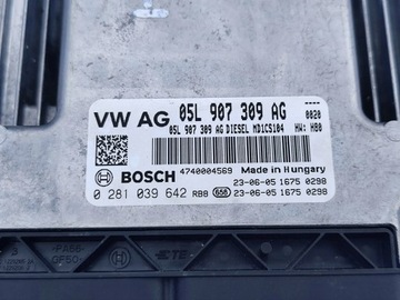 ECU VW TRANSPORTER 05L907309AG 0281039642 DOPISZE