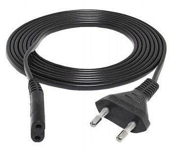 Kabel zasilający do konsoli PlayStation 4 XBOX One Series S X ósemka 3m