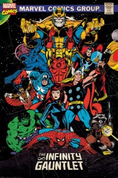 Постер Marvel The Infinity Gauntlet 61x91,5 см