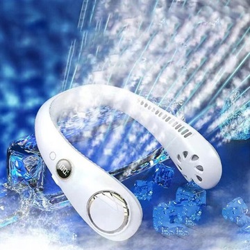 ШЕЙНЫЙ ВЕНТИЛЯТОР МОЩНЫЙ ВЕНТИЛЯТОР USB АККУМУЛЯТОР 6000МАЧ