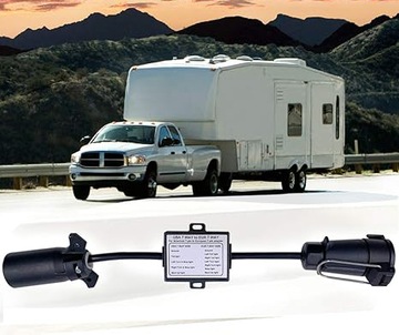 АДАПТЕР КРЮКА ДЛЯ РАЗЪЕМА ИЗ США В ЕС 7PIN