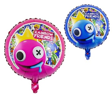Balon foliowy RAINBOW FRIENDS ROBLOX urodziny 45cm
