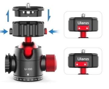 Шаровая голова Ulanzi U-100