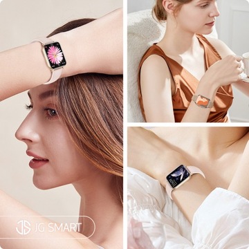 SMARTWATCH ZEGAREK DAMSKI PL MENU ROZMOWY WODOODPORNY POWIADOMIENIA PREMIUM