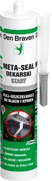 KLEJ USZCZELNIACZ DO BLACH RYNIEN SZARY META-SEAL