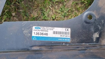 FORD FIESTA MK6 BLATNÍK ZADNÍ LEVÝ LEM 6S61A278A93AA