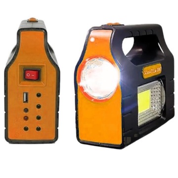 ПОРТАТИВНЫЙ НАБОР ФОТОЭЛЕКТРИЧЕСКОЙ СОЛНЕЧНОЙ ПИТАНИЯ USB СВЕТОДИОДНЫЙ ФОНАРИК