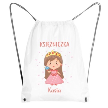 PREZENT NA DZIEŃ KOBIET TORBA WOREK NADRUK DZIEWCZYN IMIENIEM RÓŻNE WZORY