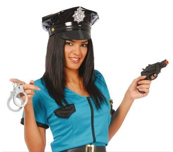 Policjant pistolet, kajdanki broń FBI agent