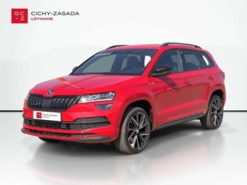 Skoda Karoq Crossover Facelifting 1.5 TSI ACT 150KM 2022 Skoda Karoq Sportline, Canton, Tryby Jazdy, Ambiente, ACC, APP 1.5 Benzyna