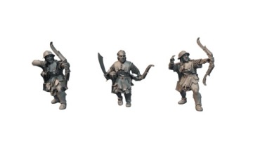 Armoured Orc Scouts with Bows - 3x Orki z Łukami