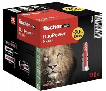 KOŁEK KOŁKI DUOPOWER FISCHER 6x30 100szt +20%!!!