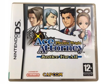 PHOENIX WRIGHT ACE ATTORNEY dyskietka BDB+ Z PL DS
