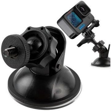 Универсальное крепление 1/4 для фотоаппаратов и видеорегистраторов.