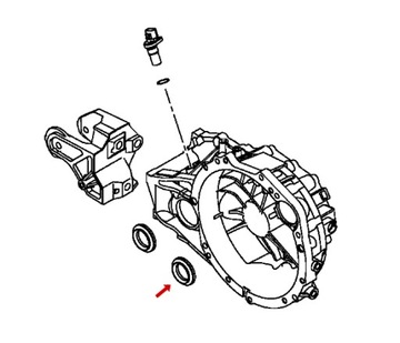 GUFERO HŘÍDELE SPOJKOVÉHO OUTLANDER LANCER