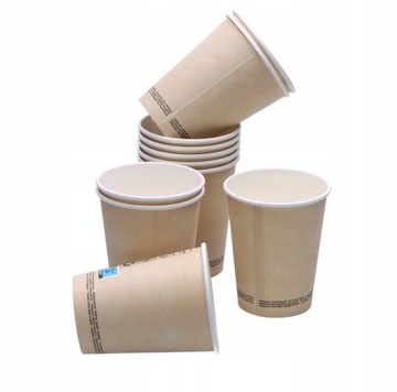 БУМАЖНЫЕ СТАКАНКИ ДЛЯ КОФЕ, КРАФТ-НАПИТКОВ 100МЛ, 50 ШТ.