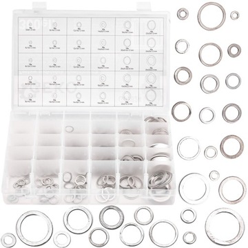 PODKŁADKI ALUMINIOWE ZESTAW PODKŁADEK ALUMINIOWYCH PODKŁADKA ALUMINIOWA 300