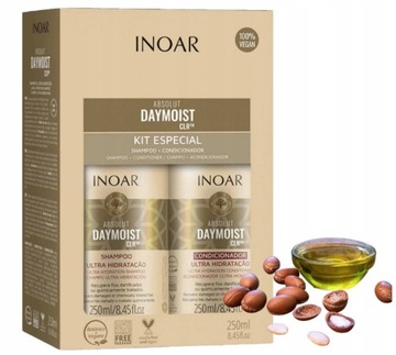 Inoar DUO Daymoist Szampon 250 ml + Odżywka 250 ml