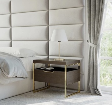 Подголовник из стеновых панелей с обивкой 50 х 40